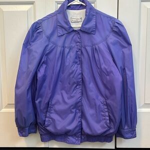 Vintage Current Seen Purple Nylon Jacket Medium